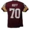 Sam Huff Jersey Washington Redskins Custom Throwback Football Burgandy