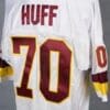 Sam Huff Jersey Washington Redskins Custom Throwback Football White