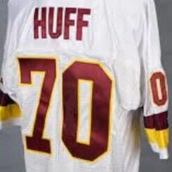 Sam Huff Jersey Washington Redskins Custom Throwback Football White