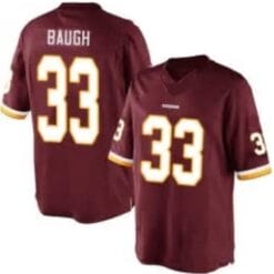Sammy Baugh Jersey Washington Redskins Custom Throwback Football Burgandy
