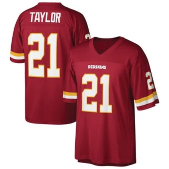 Sean Taylor Jersey Washington Redskins Custom Throwback Football Red