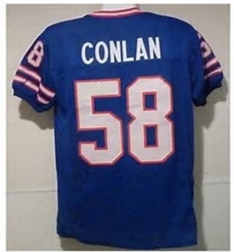 Shane Conlan Jersey Buffalo Bills Custom Throwback Football