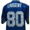Steve Largent Jersey Seattle Seahawks Custom Throwback Football Blue