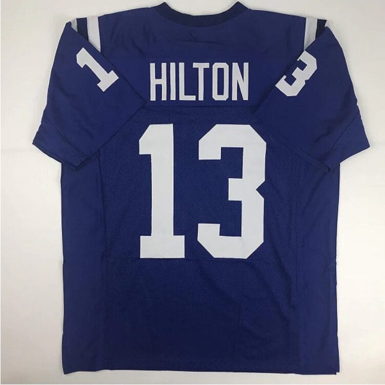 TY Hilton Jersey Indianapolis Colts Custom Throwback Football