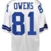 Terrell Owens Jersey Dallas Cowboys Custom Throwback Football White