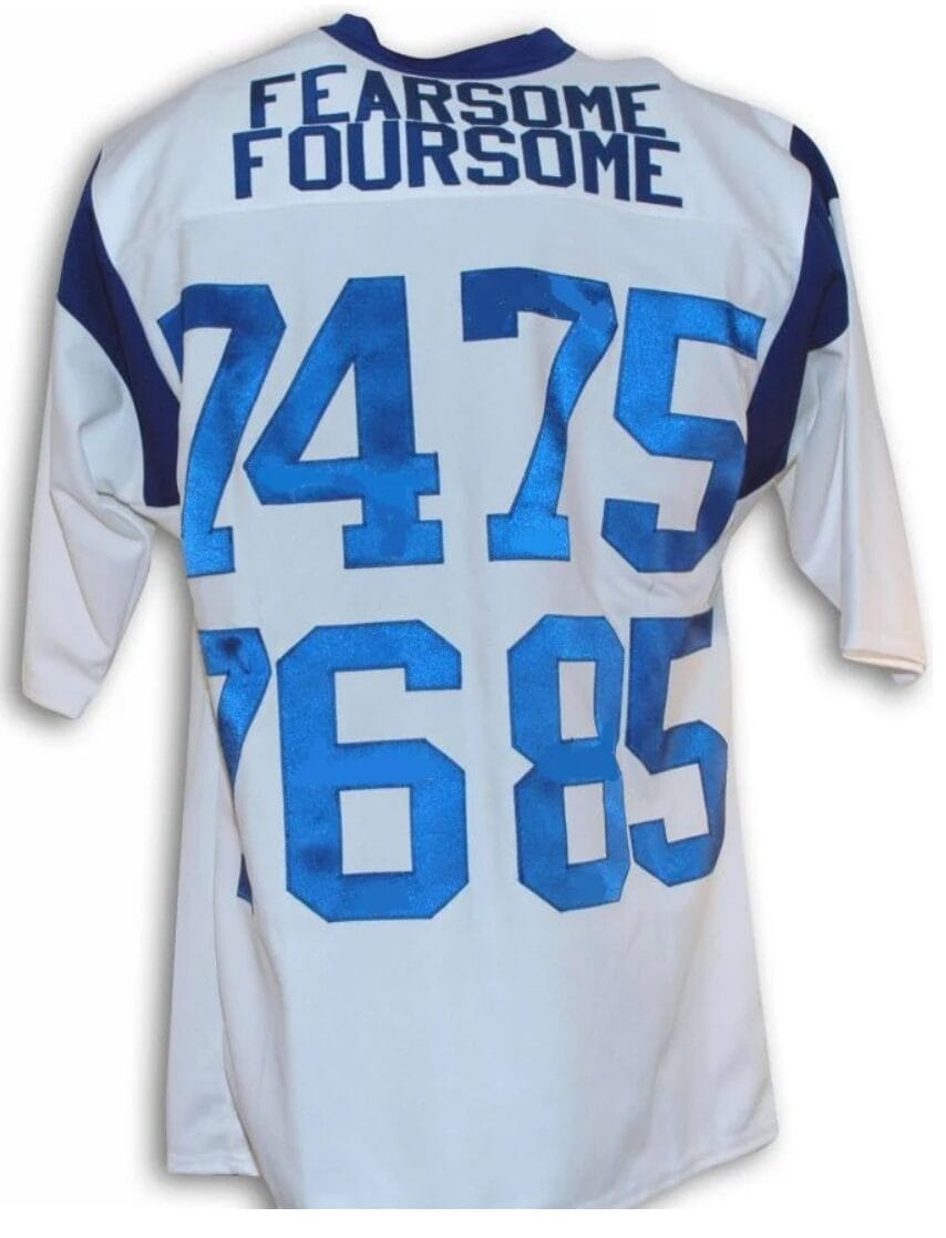 The Fearsome Jersey Foursome Los Angeles Rams Custom Throwback Football