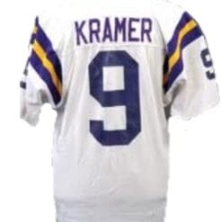 Tommy Kramer Jersey Minnesota Vikings Custom Throwback Football White