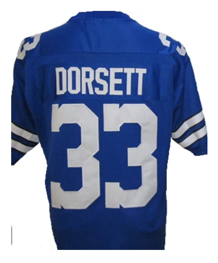 Tony Dorsett Jersey Dallas Cowboys Custom Throwback Football Blue