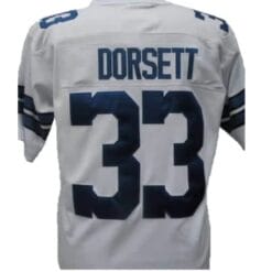 Tony Dorsett Jersey Dallas Cowboys Custom Throwback Football White