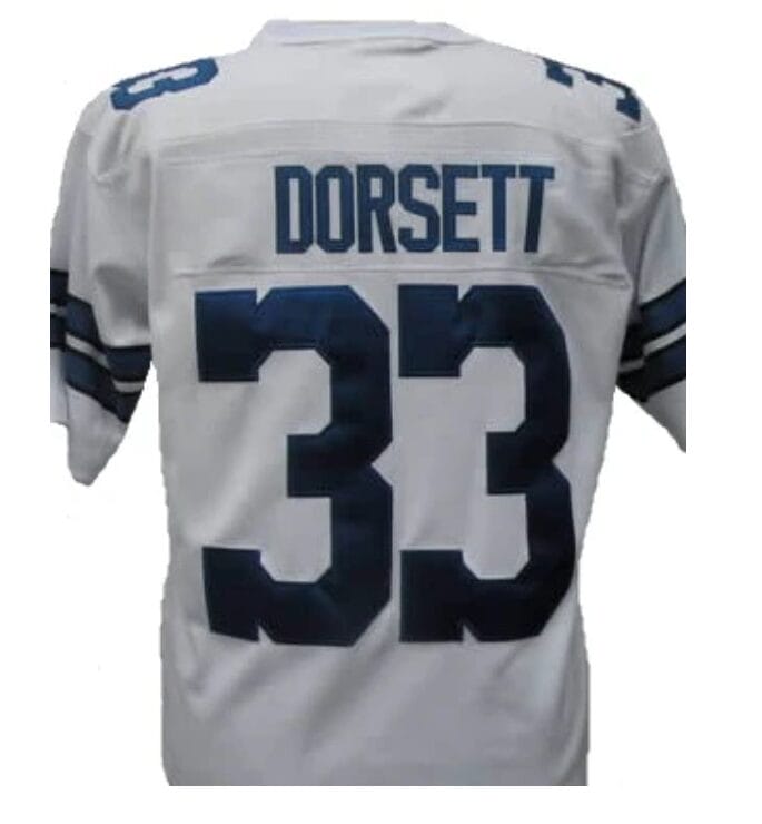 Tony Dorsett Jersey Dallas Cowboys Custom Throwback Football White
