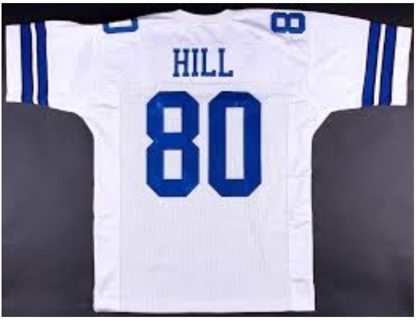 Tony Hill Jersey Dallas Cowboys Custom Throwback Football White
