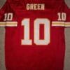 Trent Green Jersey Kansas City Chiefs Custom Throwback Football Red