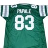 Vince Papale Jersey Philadelphia Eagles Custom Throwback Football Green