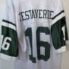 Vinny Testaverde Jersey New York Jets Custom Throwback Football White