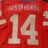 Vinny Testaverde Jersey Tampa Bay Buccaneers Custom Throwback Football Red