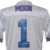 Warren Moon Jersey Houston Oilers Custom Throwback Football White