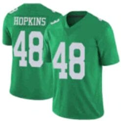 Wes Hopkins Jersey Philadelphia Eagles Custom Throwback Football Green