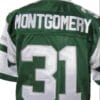 Wilbert Montgomery Jersey Philadelphia Eagles Custom Throwback Football Green