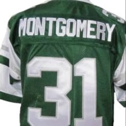 Wilbert Montgomery Jersey Philadelphia Eagles Custom Throwback Football Green