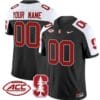Custom Stanford Cardinal Jersey Name and Number Vapor Limited College Football Stitched Black Alternate