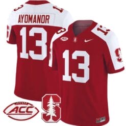 Elic Ayomanor Jersey #13 Stanford Cardinal Vapor Limited College Football Stitched Crimson Alternate