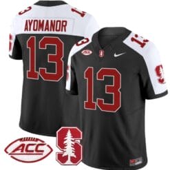 Elic Ayomanor Jersey #13 Stanford Cardinal Vapor Limited College Football Stitched Black Alternate