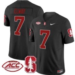 John Elway Jersey #7 Stanford Cardinal Vapor Limited College Football Stitched Black