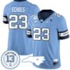 Power Echols Jersey #23 North Carolina Tar Heels Vapor College Football Stitched Alternate Blue