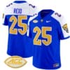 Desmond Reid Jersey #25 Pittsburgh Panthers Vapor Limited College Football Stitched Royal Alternate