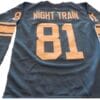 Dick Lane Night Train Jersey Detroit Lions Long Sleeve Custom Throwback Football