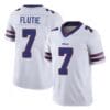 Doug Flutie Jersey Buffalo Bills Custom Throwback Football White