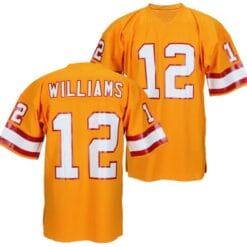 Doug Williams Jersey Tampa Bay Buccaneers Custom Throwback Football Orange