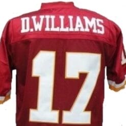 Doug Williams Jersey Washington Redskins Custom Throwback Football Red
