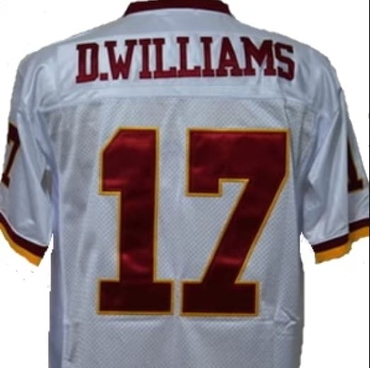 Doug Williams Jersey Washington Redskins Custom Throwback Football White