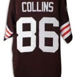 Gary Collins Jersey Cleveland Browns Custom Throwback Football