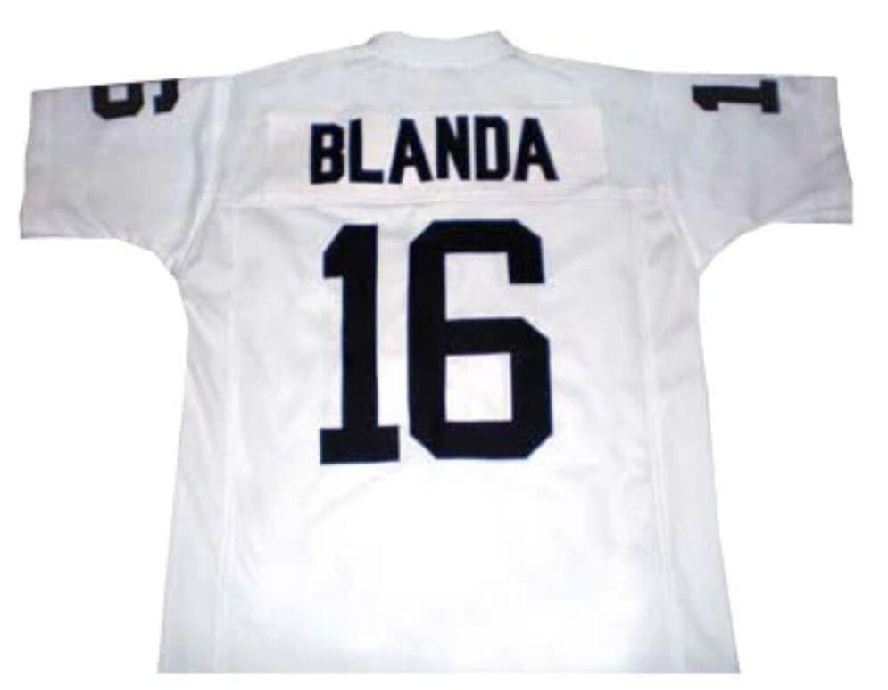 George Blanda Jersey Oakland Raiders Custom Throwback Football White