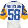 Isiah Robertson Jersey Los Angeles Rams Custom Throwback Football White