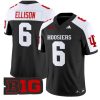 Justice Ellison Jersey #6 Indiana Hoosiers Vapor Limited Football Black Alternate