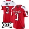 Josh Kelly Jersey #3 Texas Tech Red Raiders Vapor Limited Football Red Alternate