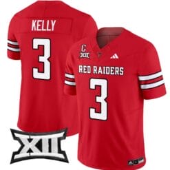 Josh Kelly Jersey #3 Texas Tech Red Raiders Vapor Limited Football Red