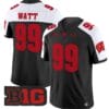 JJ Watt Jersey #99 Wisconsin Badgers Vapor Football Stitched Black Alternate