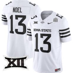 Jaylin Noel Jersey #13 Iowa State Cyclones Vapor Limited College Football Stitched White Limited