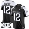 Jaylon Jackson Jersey #12 Iowa State Cyclones Vapor Limited College Football Stitched Black Alternate