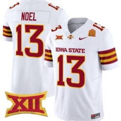 Jaylin Noel Jersey #13 Iowa State Cyclones Vapor Limited College Football Stitched White