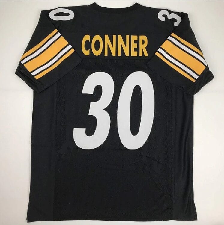 James Conner Jersey Pittsburgh Steelers Custom Throwback Football