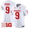 Kurtis Rourke Jersey #9 Indiana Hoosiers Vapor Limited Football White
