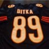 Mike Ditka Jersey Chicago Bears Custom Throwback Football Navy