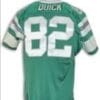 Mike Quick Jersey Philadelphia Eagles Custom Throwback Football Striped Sleeves