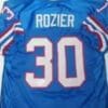 Mike Rozier Jersey Houston Oilers Custom Throwback Football Blue