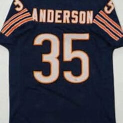 Neal Anderson Jersey Chicago Bears Custom Throwback Football